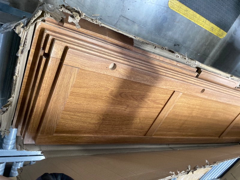 Photo 1 of ***DAMAGED -SELLING AS PARTS ONLY***  Sauder Select Storage Cabinet, Pantry Cabinet Kitchen Storage with Adjustable Shelves, Bathroom Storage Cabinet, in Highland Oak