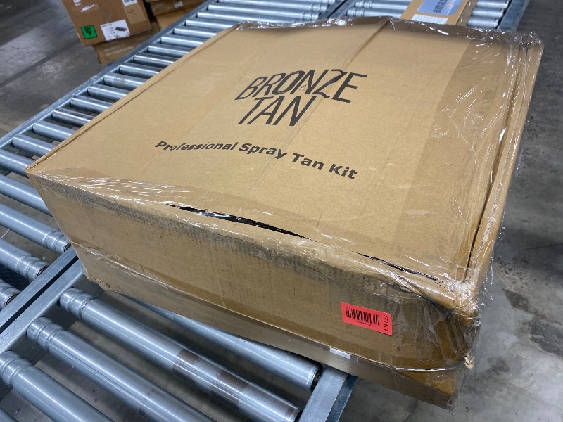 Photo 1 of **the photo and description is a reference**Commercial Spray Tan Machine Kit - Includes Disposable Spray Tan Supplies, Pop Up Tent, 3 Solution Cups, and HVLP Tanning Machine by Bronze Tan