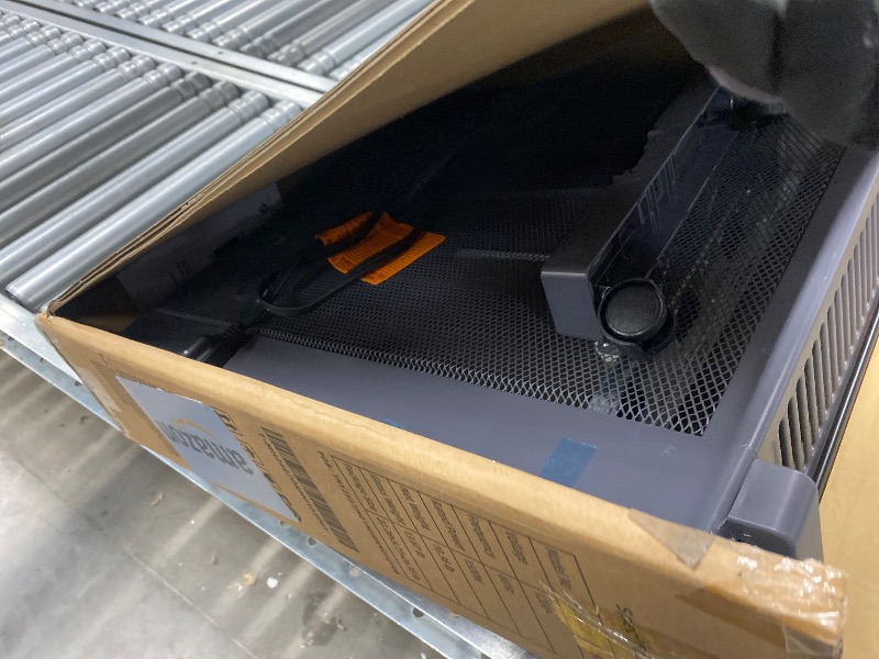 Photo 1 of ***DAMAGE -SELLING AS NON-FUNCTIONAL PARTS ONLY *** Uthfy 1500W Space Heaters for Indoor Use, 26 Inch Convection Electric Heater, 3 Sides Heating, 12H Timer, Temperature Adjustable 50-95°F, Tip-Over & Overheat Protection, Heaters for Large Room