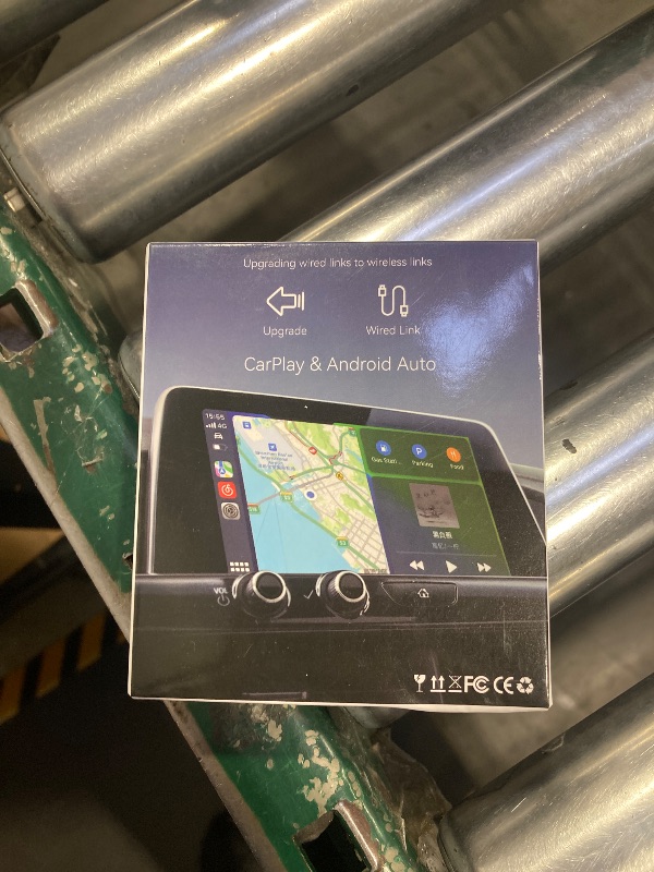 Photo 1 of 2026 Upgrade Wireless CarPlay Adapter for iPhone,2 in 1 for Apple Carplay and Android Auto Adapter,Convert Wired to Wireless, Plug & Play Mini CarPlay USB to USB-C/Type-C, Stable Control & No Delay