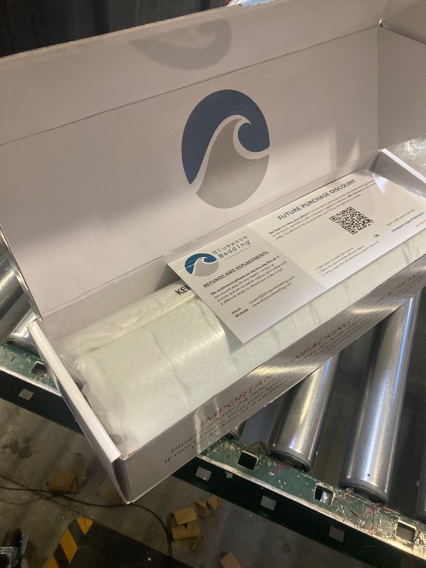 Photo 1 of Bluewave Bedding Extra Slim Gel Memory Foam Pillow for Stomach and Back Sleepers - Thin, Flat, and Low Profile Design for Deeper Sleep (1.75-Inches Height, Standard Size)