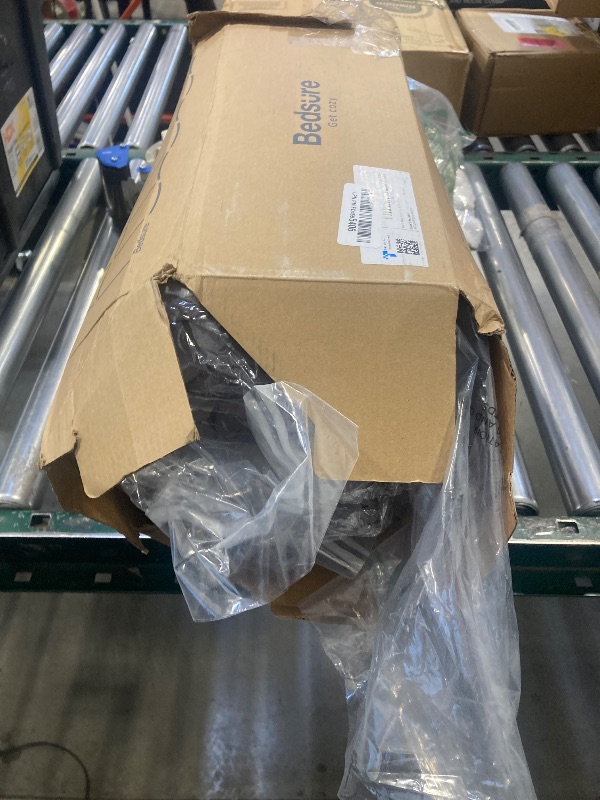 Photo 1 of Bedsure Queen Comforter Set - 7 Pieces Reversible Navy Bedding, Queen Size Bed Set for All Seasons, Bed in a Bag with Down Alternative Comforter, Sheets, Pillowcases & Shams