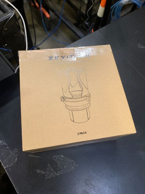 Photo 1 of 2Pack Car Cup Holder Expander, Cup Holder Extender Adapter with Expandable Arm and Adjustable Base, Compatible with Yeti Ramblers, Hydro Flasks?Stanley, Owala Most Coffee Mugs Bottles & Cups