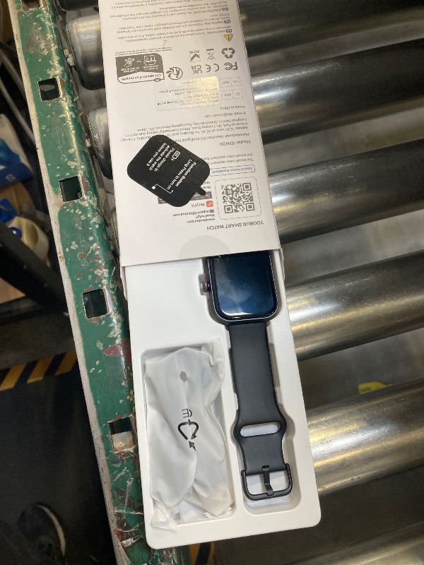 Photo 1 of TOOBUR Smart Watch for Men Women, Alexa Built-in, Answer/Make Calls, 1.91" HD Screen Fitness Watch, IP68 Waterproof, 100 Sports, Heart Rate Monitor, Sleep Tracker, Smartwatch Compatible Android iOS