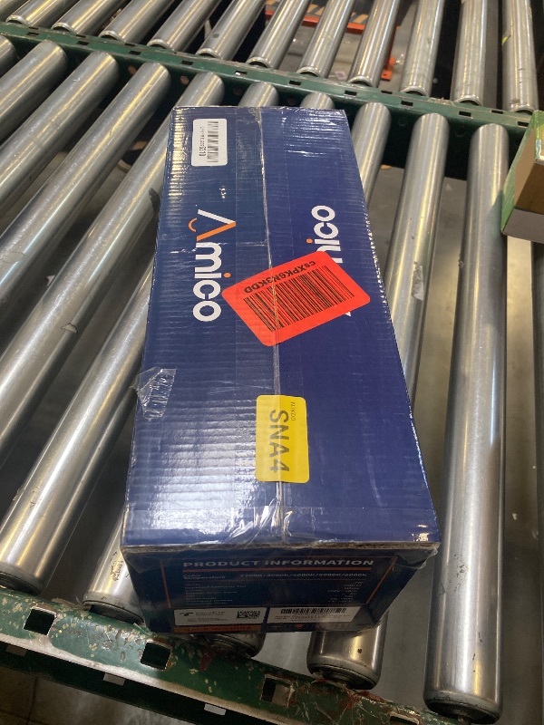 Photo 1 of Amico Recessed Lighting 4 Inch, 12 Pack 5CCT Flat LED Can Lights, 2700K/3000K/4000K/5000K/6000K Selectable, 7W=60W, 700LM Brightness, Retrofit Installation - ETL & FCC, White