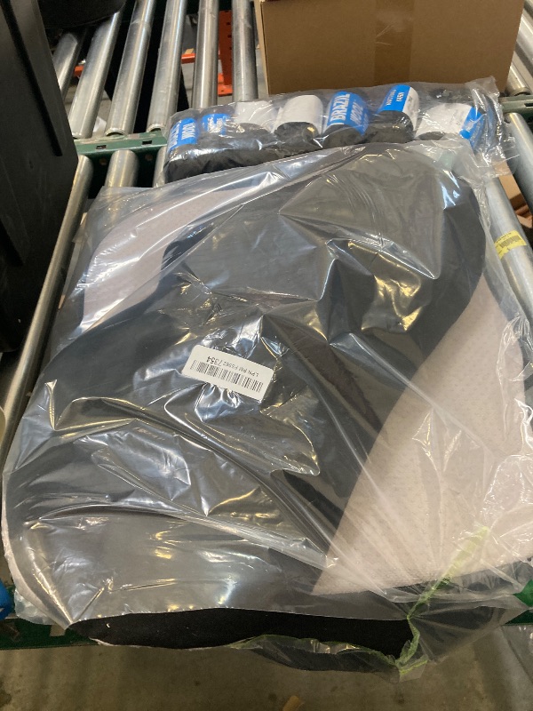 Photo 1 of Lexeme X Large Memory Foam Seat Cushion Lumbar Support Pillow for Sciatica & Tailbone Pressure Relief Coccyx Pad for Office Chair, Car,Wheelchair,Home,Office