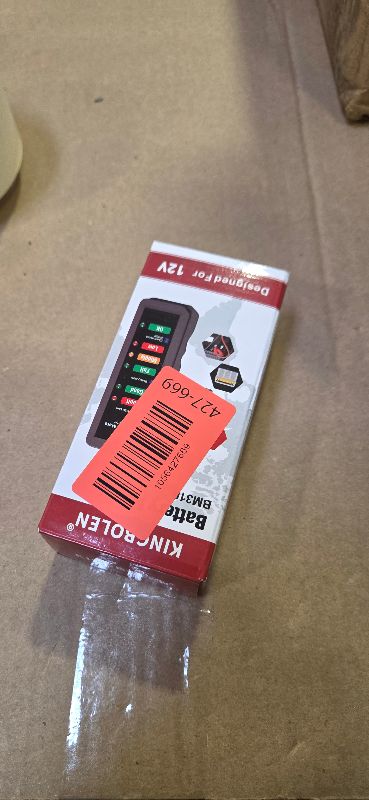 Photo 1 of 12V Car Battery Tester, BM310 Automotive Digital Alternator Charging System Analyzer with LED Indication, Check Vehicle Battery Condition Detector, Universal for Car, Motorcycle, Truck