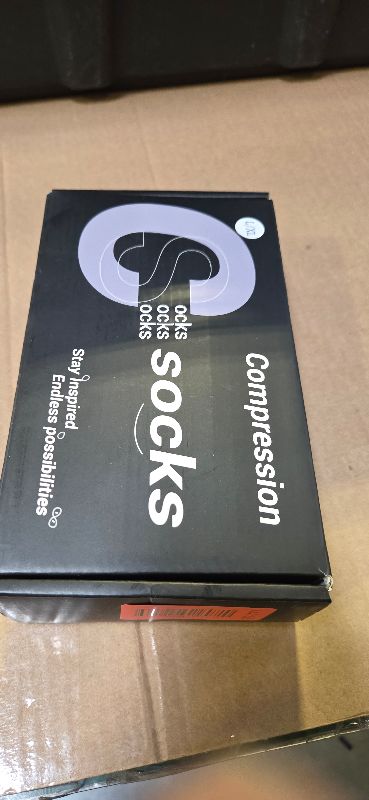 Photo 1 of 3 Pack Compression Socks For Women Men Knee High Socks 15-20mmHg soccer socks fun copper ankle thick stockings women 10-13 gifts christmas accessories