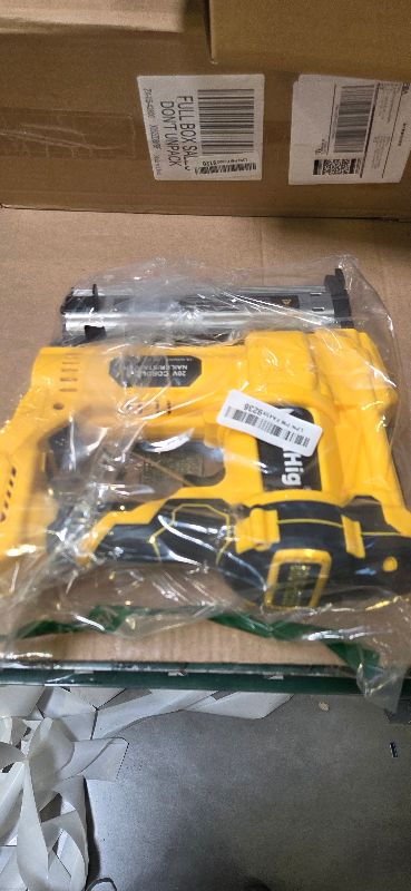 Photo 1 of Cordless 2" Brad Nailer Compatible with Dewalt 20V Battery (No Battery), 2-in-1 Electric Nail Gun/Staple Gun, 18 Gauge Nail Gun Battery Powered with 1000 Nails for Wood Carpentry