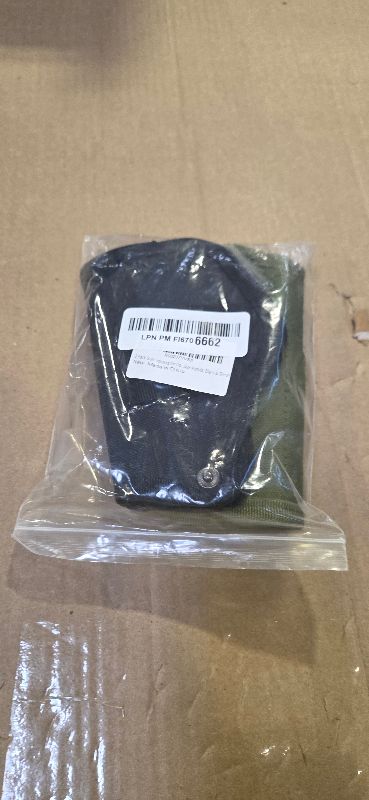 Photo 1 of 2 Pack  Holsters for Concealed Carry, Universal Inside Outside Waistband Holster for Pistols, IWB Belt Holster for Right & Left Hand, Fits Subcompact Compact Full Size Pistols, Black & Green