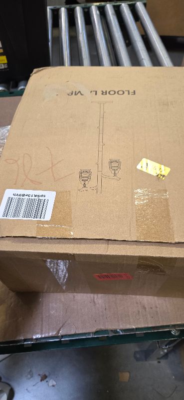 Photo 1 of 68" Rustic Farmhouse Tree Trunk Floor Lamp Country Brown Finish Wood Vintage Standing Tall Lamp With lantern Stepless Dimmable Industrial floor Lamp Decor for Bedroom Living Room Office Hotel