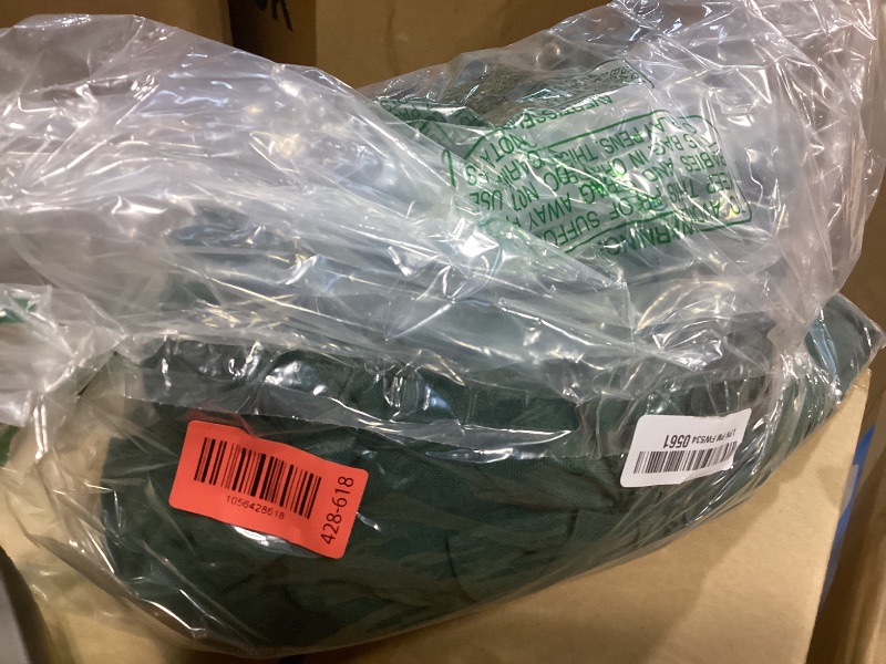 Photo 1 of XOGUIBO Ruffle Shower Curtain with Handmade Bow Tie, Dark Green Linen Vintage Farmhouse Shower Curtain for Bathroom, 72" W x 72" H