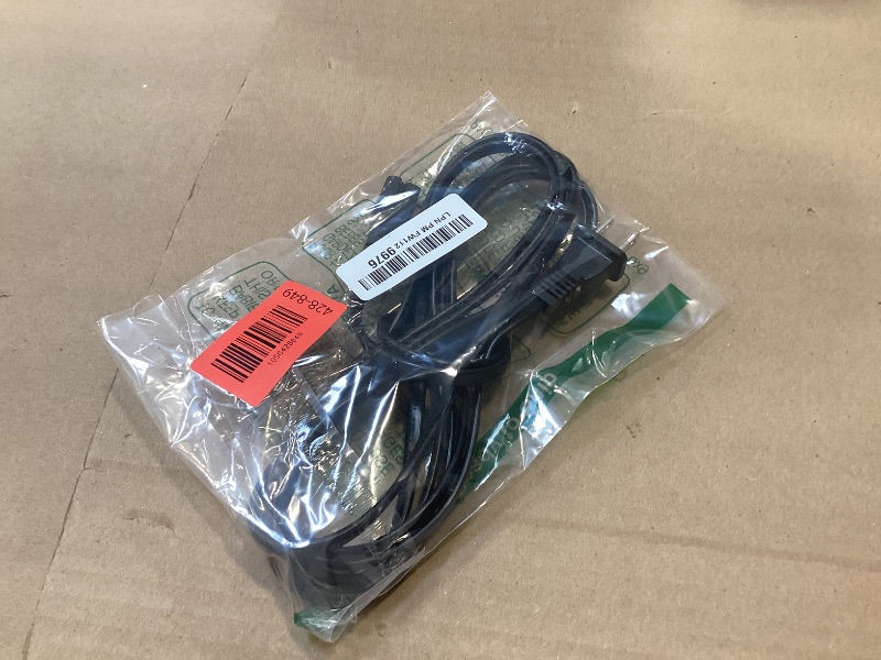 Photo 1 of 10FT 2 Prong AC Power Cord Compatible with Vizio Sound Bar System, Vizio E-M Series LED Smart TV