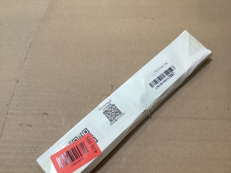 Photo 1 of Luatoxry Front Wiper Blades Set, 12in Front Wipers Pair, Universal Windshield Wiper Blade, Stainless Steel Windshield Wipers Blades Polished Silver with Rubber Pad for Most Cars