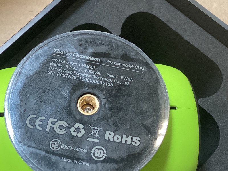 Photo 1 of XbotGo Chameleon AI Auto Sports Action Camera - 4K 60FPS Soccer Camera and Basketball Tracking Camera for Team Sports, Live Streaming, No Subscription, Works with iOS & Android (Lemon Green)