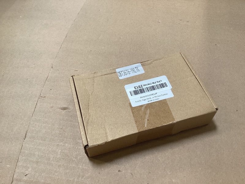 Photo 1 of Acrylic Sign Holder 4x6 Inch, 3 Pack Sign Holders Vertical , Double Sided Display Clear TableTop Sign Holder, Acrylic Paper Holder for Wedding Reception, Party Decoration, Numbers Picture Frames