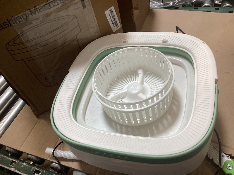 Photo 1 of Portable Washing Machine - 3 Cleaning Modes & Deep Cleaning for Small Clothes, Collapsible Laundry for Apartment