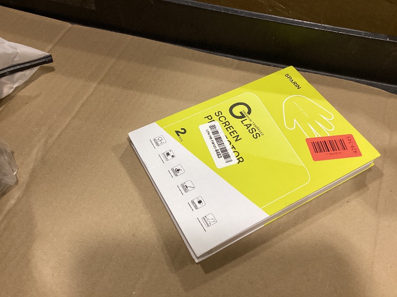 Photo 1 of SPARIN 2 Pack Paper Glass Screen Protector for iPad Mini 7 (A17 Pro) & iPad Mini 6 8.3 inch (7th/6th Gen, 2024/2021), Matte Film for Drawing/Writing with Auto Application Tray