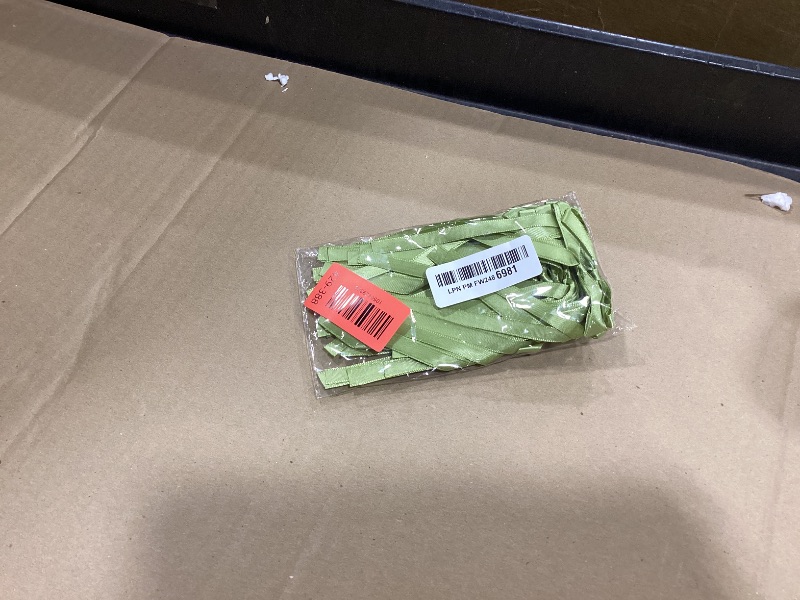 Photo 1 of 30 Pack Bow Cake Toppers Sage Green Ribbon Bows for Cake Bow Cupcake Toppers Light Green Bow Birthday Decorations for Wedding Bridal Shower Baby Shower Birthday Party Decorations