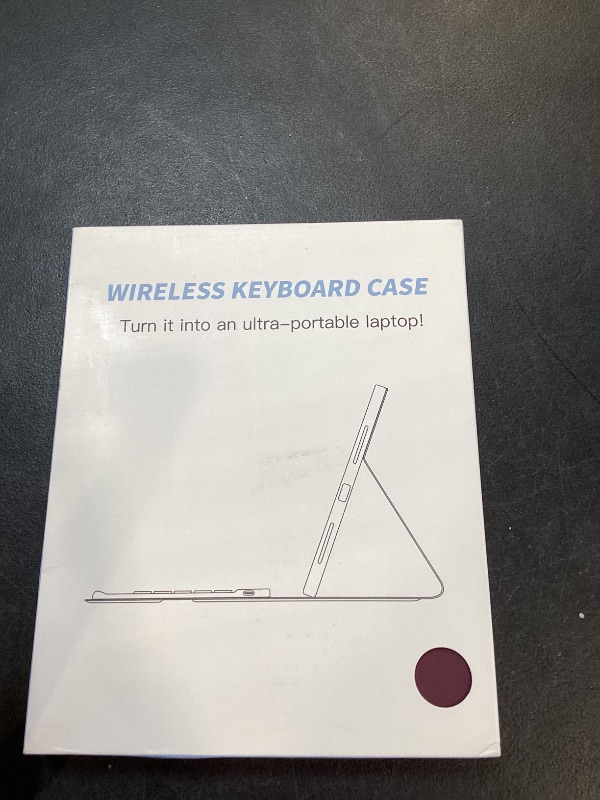 Photo 1 of **USED** Harvopu Compatible for iPad Air 11 Inch/Air 5th 4th Generation Case with Keyboard - Folio Keyboard Cover with Pencil Holder for iPad Air 11-inch M4/M3/M2 (2026/2025/2024), Air 5/Air 4 (Mulberry)