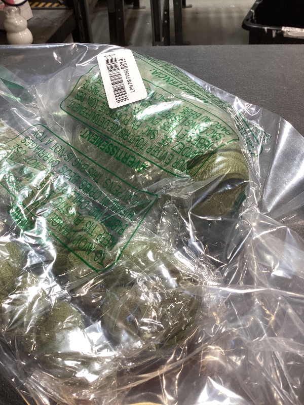 Photo 1 of 2 Pack 120 Inch Olive Green Cheesecloth Table Runner Boho Rustic Gauze Sheer Romantic 10 FT Long Cheese Cloth Table Runner for Bridal Baby Shower Wedding Party Birthday Holiday Home Easter Decor