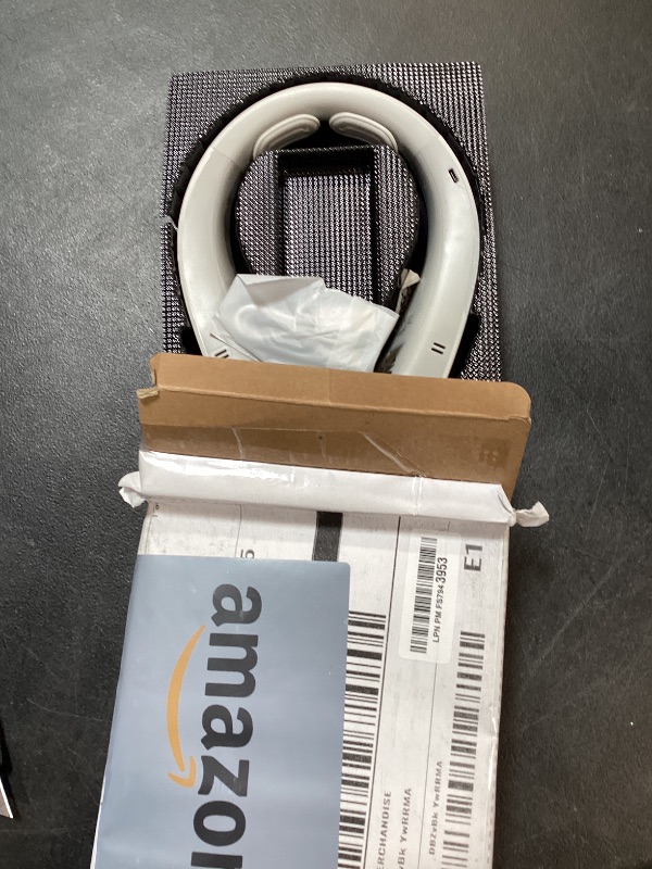 Photo 1 of AUIIAH Portable Lightweight Neck Fan, 5 Speeds, Neck Support, Valentine's Gifts for Men Women, USB Rechargeable Personal Bladeless Wearable Cooling Neck Fan for Hot Flashes, Disneyland, Travel