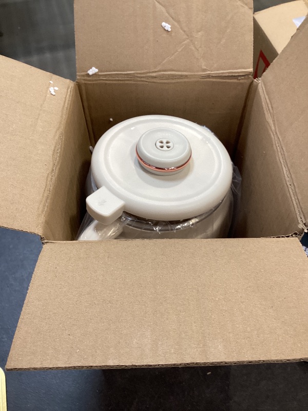 Photo 1 of Snagza Maker, Nut Milk Maker, 8-In-1 Multifunctional Nut and Milk Maker Machine, for Making Almond Milk, Oat Milk, Smoothies, and Juices, 12-Hour Intelligent Reservation/Keep Warm, Auto Clean (White)