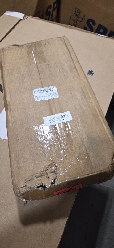 Photo 1 of 240-Inch Extra Long Blackout Curtain Rod - Heavy Duty Industrial Adjustable Drapery Rod for Indoor/Outdoor Use - 1-Inch Diameter Room Darkening Window Treatment, Room Divider