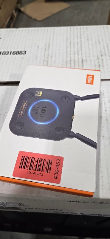 Photo 1 of 1Mii B06Ultra Bluetooth 5.3 Receiver with LDAC for Hi-Res Wireless Audio, HiFi Bluetooth Audio Adapter w/Audiophile DAC, 3D Surround aptX HD Low Latency, Optical AUX 3.5mm Coaxial for Home Stereo