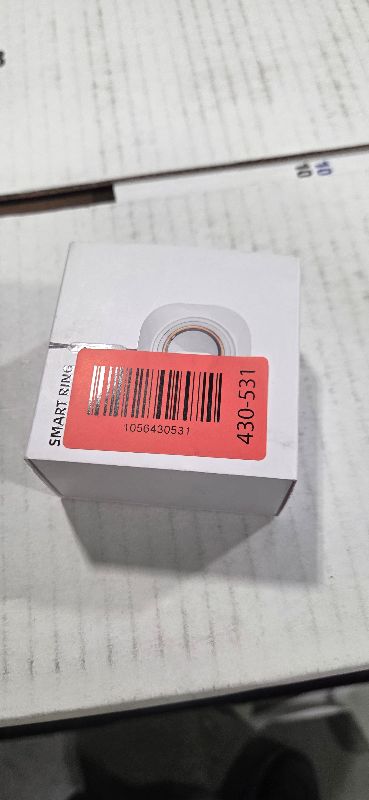 Photo 1 of Milavan Smart Health Ring for Women Men Fitness Tracker with Heart Rate, Blood Oxygen, Yellow 9