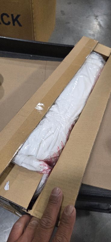 Photo 1 of Amazon Basics Standard Pillowcase with Zipper, 100% Cotton Hypoallergenic, Pillow Protector, White (27 x 21 Inches), Pillows Not Included