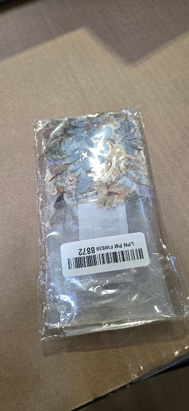 Photo 1 of 160Pcs Natural Flower Stickers, PET Transparent Dried Rose Scrapbook Stickers, Self-Adhesive Natural Flower Leaves Decorative Stickers for Scrapbook Supplies Art Craft Journal Bottles Card Making