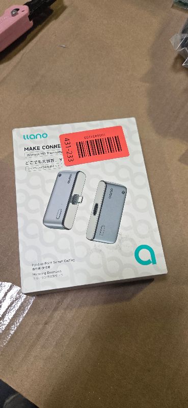 Photo 1 of llano S850 Upgraded Type-C Wireless HDMI Transmitter and Receiver, 50M, Ultra 4K Decode Input 1080P@60Hz Output, Plug&Play 5G+2.4G and Audio for Phone/Tablet/Laptop/PC to Monitor/Projector/TV Box