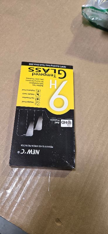 Photo 1 of NEW'C 3 Pack Designed for iPhone 14 Pro Max Screen Protector (6.7 inches),Tempered Glass with easy installation tool included,Case Friendly Ultra Resistant