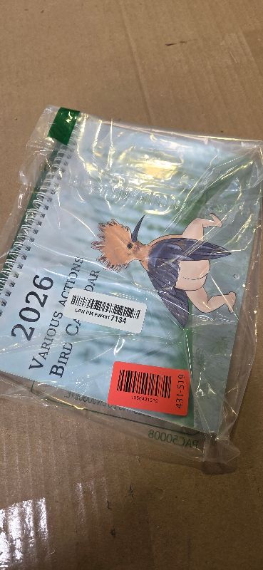 Photo 1 of 2026 bird calendar