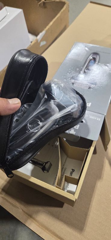 Photo 1 of Panasonic ARC5 Electric Razor for Men with Pop-Up Trimmer, Wet/Dry 5-Blade Electric Shaver with Intelligent Shave Sensor and Multi-Flex Pivoting Head – ES-LV65-S (Silver)