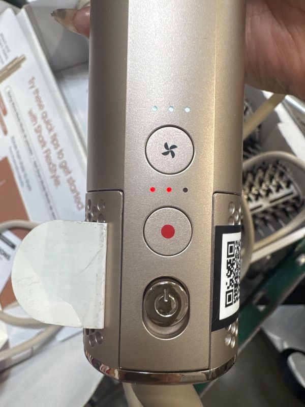 Photo 1 of Shark FlexStyle Air Styling & Drying System, Powerful Hair Dryer Brush & Multi-Styler with Auto-Wrap Curlers, Paddle Brush, Oval Brush, Concentrator Attachment, Stone, HD430