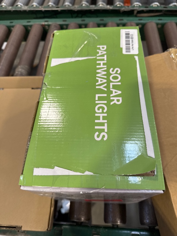 Photo 1 of WdtPro 6 Pack Upgraded Solar Pathway Lights Outdoor, Solar Lights Waterproof, Auto On/Off, 15+ Hours Runtime, Lighting for Garden Outside Yard Driveway Landscape Path Patio, Warm White