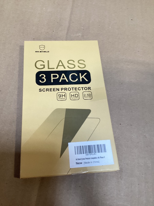Photo 1 of Mr.Shield [3-PACK] Designed For iPhone 8 / iPhone 7 [Tempered Glass] Screen Protector [Japan Glass With 9H Hardness] with Lifetime Replacement