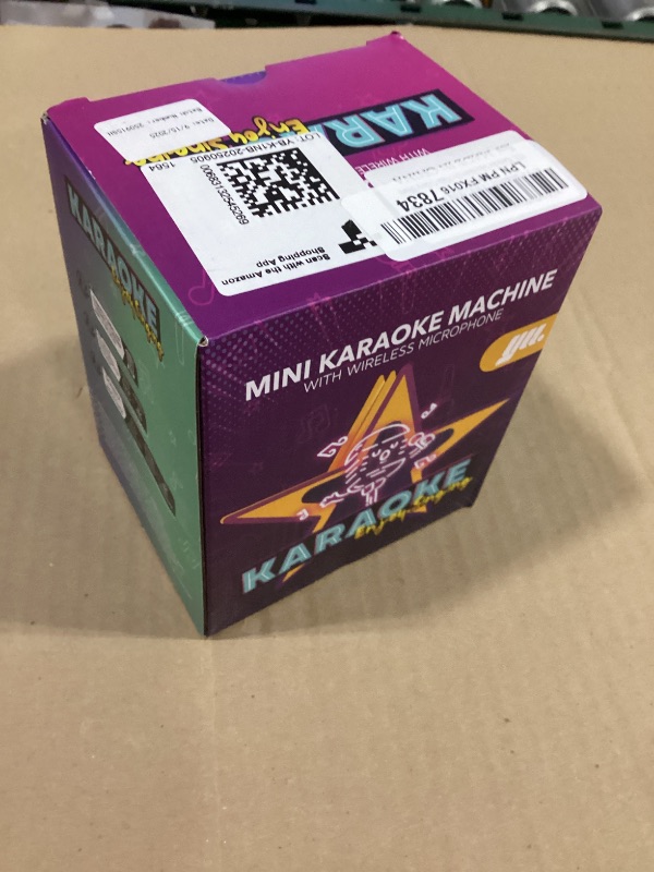 Photo 1 of YLL Mini Karaoke Machine for Kids Adults, Portable Bluetooth Speaker with 2 Wireless Microphones, Birthday Gifts Toys for Girls Boys Ages 3, 4, 5, 6, 7, 8, 9,10,11,12+ Years Old Toddler (Royal-Blue)