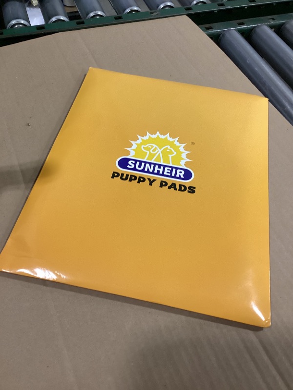 Photo 1 of Sunheir Washable Pee Pads for Dogs , Thick Heavy Absorbency Reusable, Prevent Leakage, Waterproof , Non-Slip Pee Pads for Puppy Playpen, Crate, Whelping Box, Potty Training, Grey, 2 packs