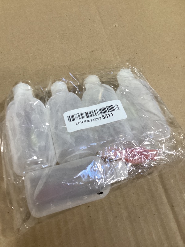 Photo 1 of 100ml Glue Bottles with Blunt Needle - Precision Tip Squeeze Applicator Dispenser Bottle for Dispensing or Refilling Oil, Liquids, Paint, Quilling Craft