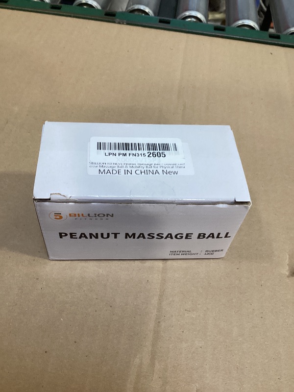 Photo 1 of 5BILLION FITNESS Peanut Massage Ball - Double Lacrosse Massage Ball & Mobility Ball for Physical Therapy - Deep Tissue Massage Tool for Myofascial Release, Muscle Relaxer, Acupoint Massage
