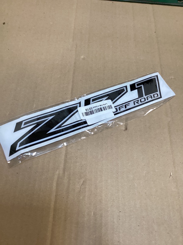 Photo 1 of 2Pc Z71 Off Road Decals Truck Stickers Replacement for Silverado 2014-2018 Z71 Bedside (Black)