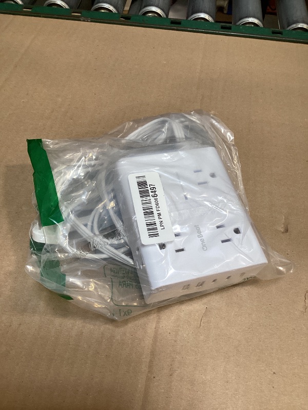 Photo 1 of 10Ft Extension Cord with Multiple Outlets, Flat Plug Surge Protector Power Strip 10 Ft Long Cord, 8 Outlets & 4 USB Ports (2 USB C), 900J Desk Charging Station for Home Office, College Dorm Essentials