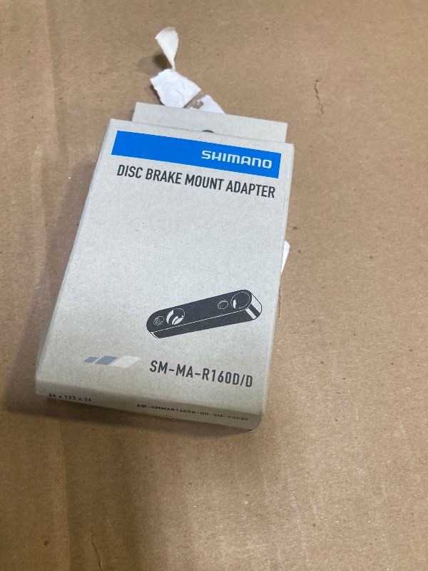 Photo 1 of Shimano Flat Mount Disc Brake Adapter Rear, Flat-Caliper To Flat-Mount, 160Mm