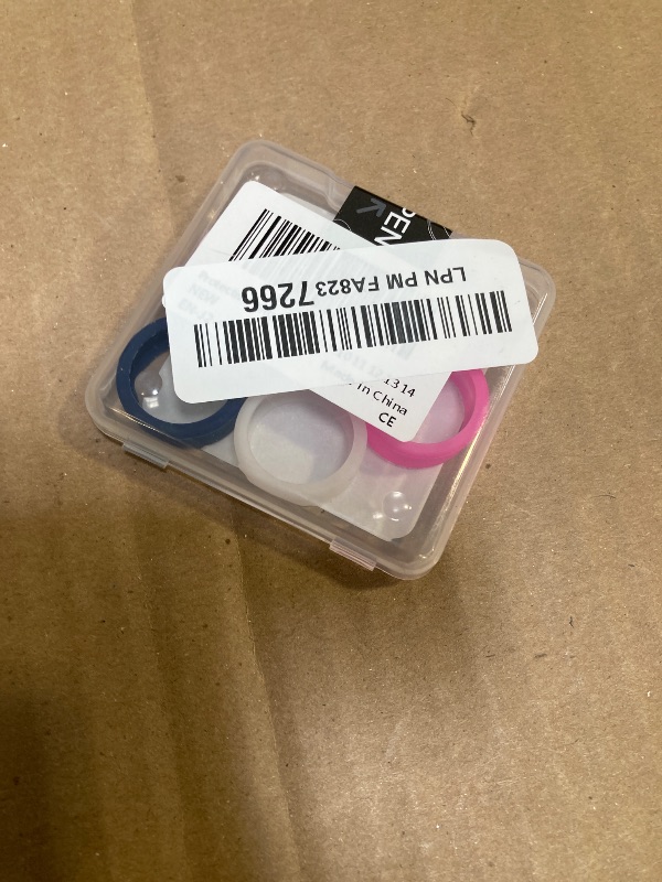 Photo 1 of [6 Pcs]Protective Ring Cover for ULTRAHUMAN Ring AIR,Elastic Silicone Ring Case for ULTRAHUMAN Smart Ring Working Out,Smart Ring Case Cover Compatible ULTRAHUMAN Ring Size 6 7 8 9 10 11 12 13 14