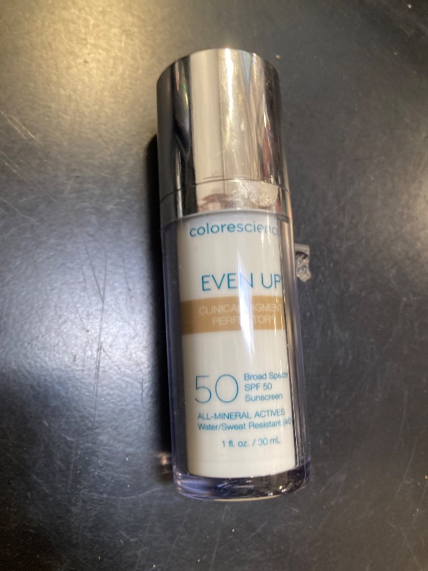 Photo 1 of Colorescience Even Up Clinical Pigment Perfector, Water Resistant, Mineral Facial Sunscreen & Primer, Broad Spectrum 50 SPF UV Skin Protection, 1 Fl Oz