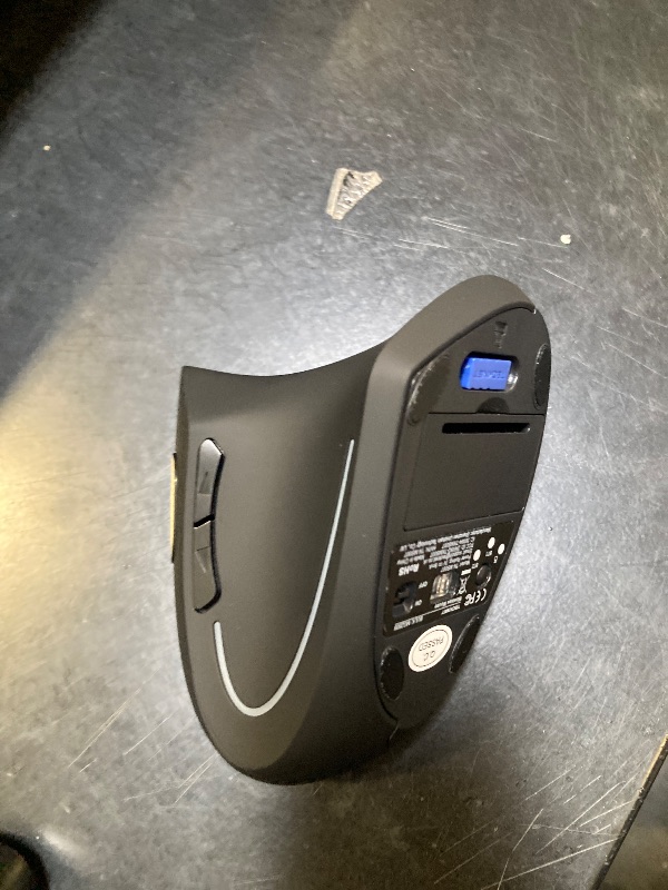 Photo 1 of TECKNET Ergonomic Mouse, Wireless Bluetooth Vertical Mouse, 4800 DPI Optical Tracking, 6 Adjustable DPI, Quiet Clicks, 2.4GHz with USB A Receiver, 12 Months Battery, 6 Buttons, Wide Compatibility