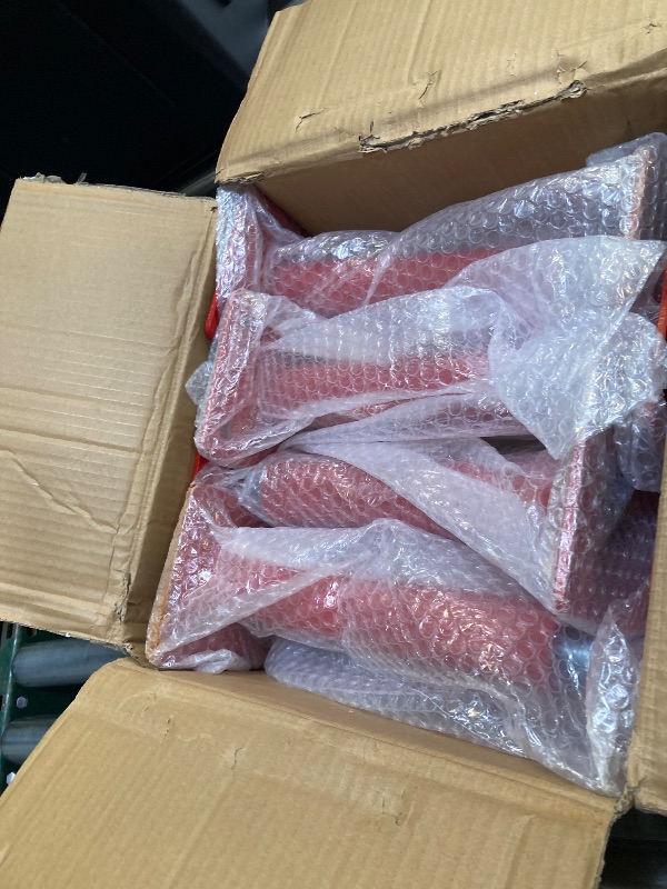 Photo 1 of 4 Pack Adjustable House Floor Jacks, 11"-16" Height Range Jack Post for Leveling, 3-5 Ton Lod Capacity Heavy-Duty Basement Support Screw Jack for House Foundation, Stairs, Porches, Roof Beams, Red